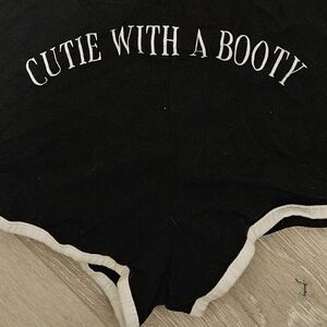 Black and White BUTI MVMNT Women's Romper